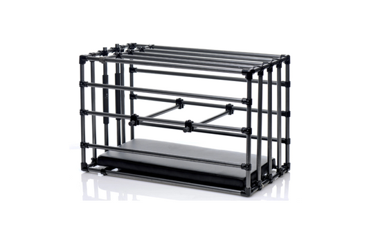 Kennel Adjustable Puppy Cage with Padded Board