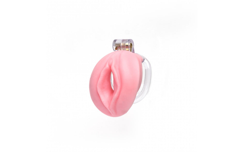 Pussyfyer Pussification Pink Pussy Chastity Cage