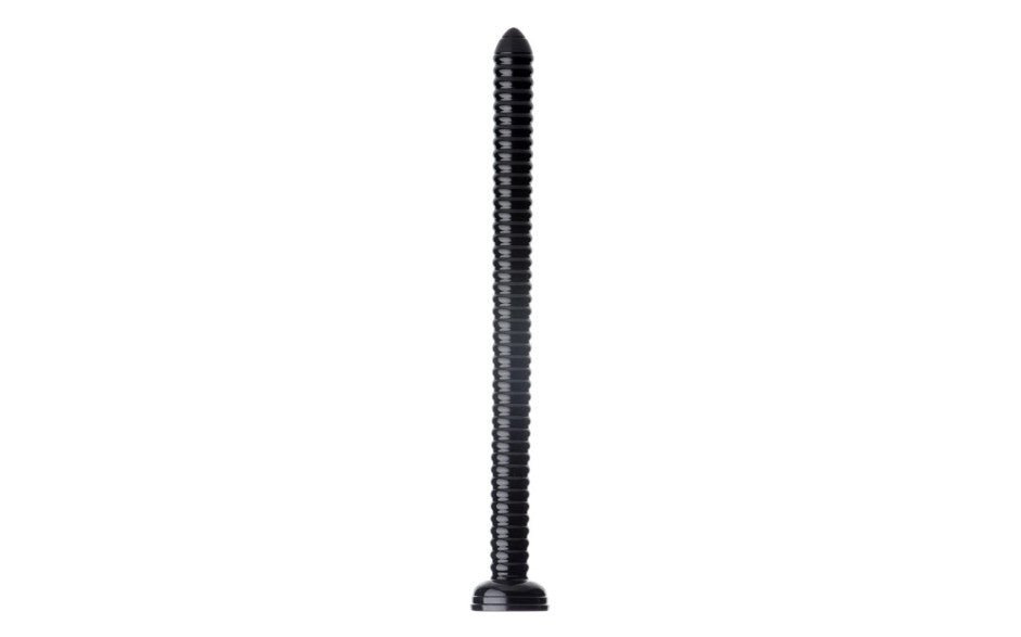 Hosed 19in Ribbed Anal Snake