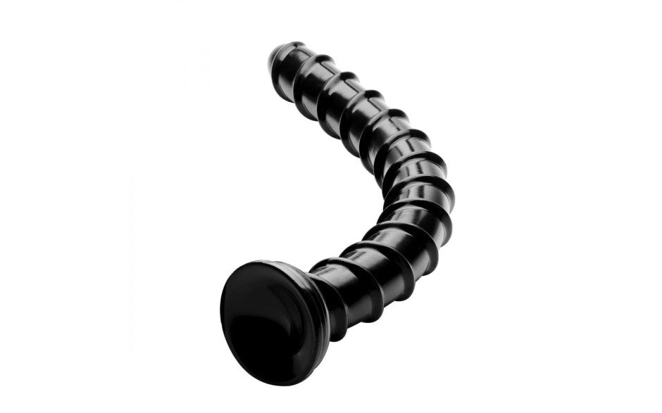 Hosed 18in Swirl Thick Anal Snake