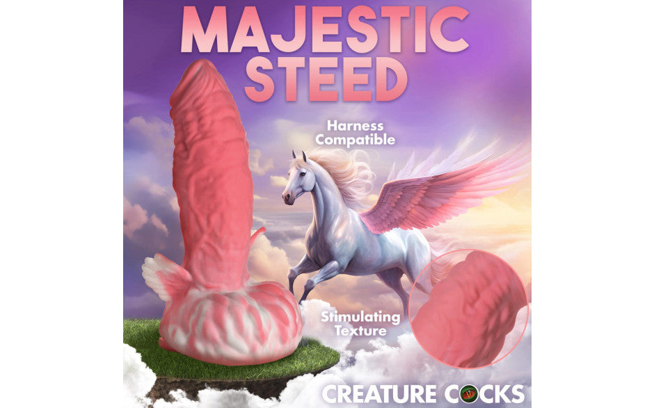 Pegasus Pecker Winged Silicone Dildo