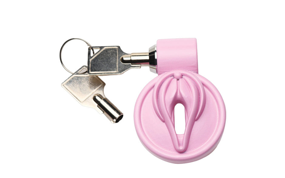 Pussification Vulva Chastity Cage