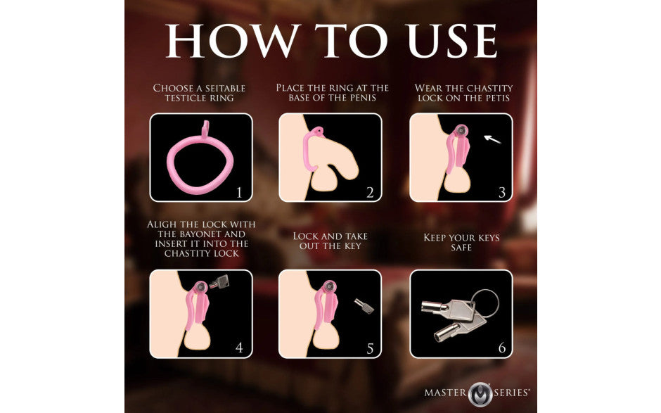 Pussification Vulva Chastity Cage