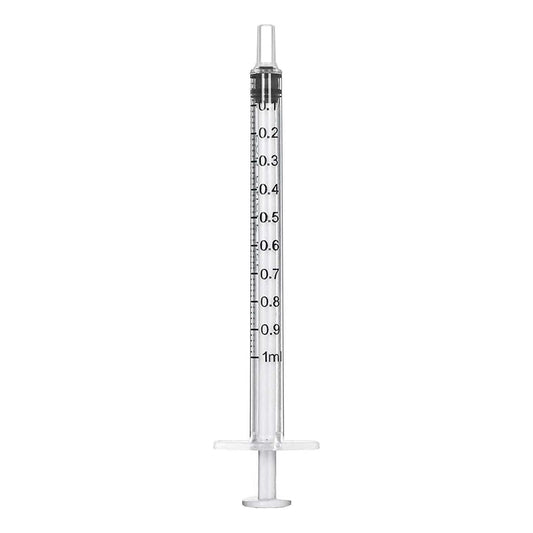 Luer Slip Syringes Without Needle – Sterile Disposable, Box of 100