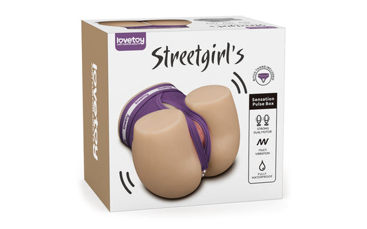 Streetgirls Dual Motor Automatic Pulse Masturbator Pussy and Ass Lena