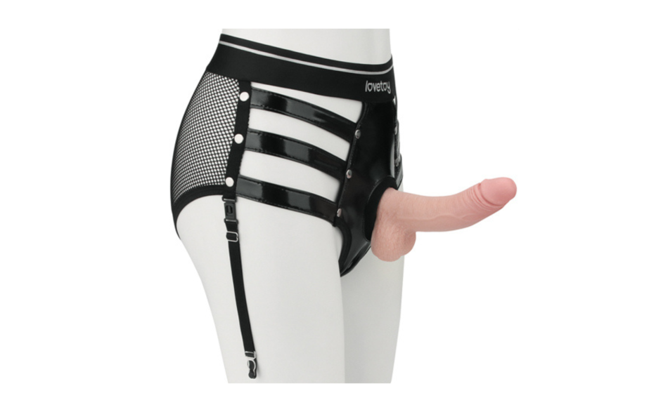 Rebellion Reign Iconic Harness Strap On Set L/XL