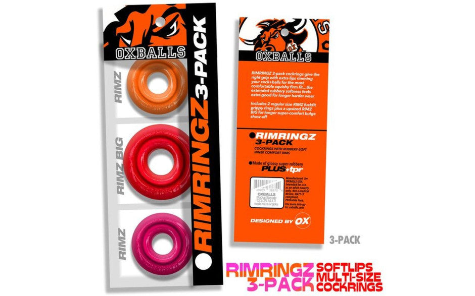 RimRingz 3 Pc Multi Size Fire Hots