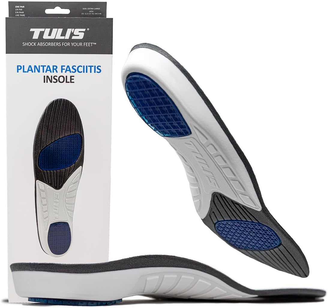 TULI'S Plantar Fasciitis Insole / Premium Orthotics