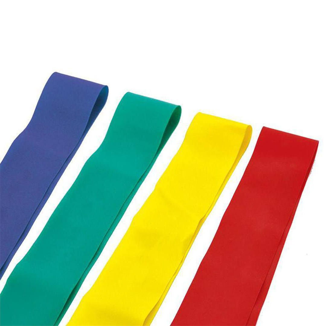 Resistance Band Exercise Loops – Colour-Coded Strengths, Pilates, Yoga & Rehab
