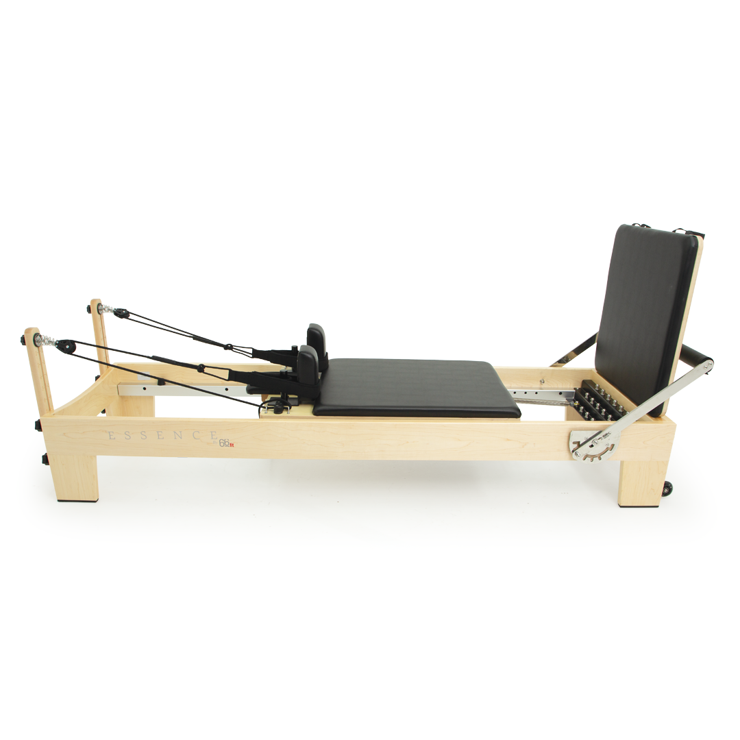 Essence Reformer Wood for Home Pilates Workouts