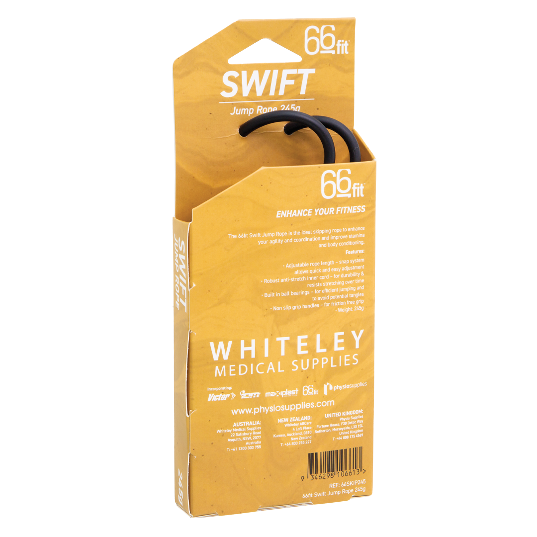 Jump Rope for Fitness - Adjustable 245g Swift Design