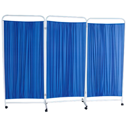 3 Panel Mobile Privacy Screen 219 x 180 x 15cm