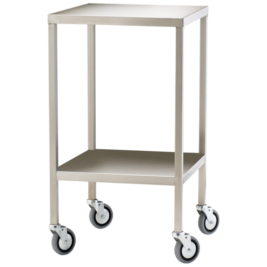 Small Stainless Steel Trolley 50 x 50 x 90.5cm