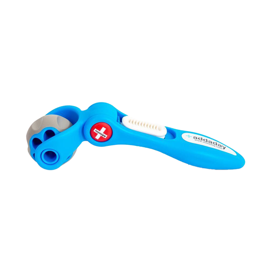 Addaday Uno Handheld Massage Roller - Deep Tissue Muscle Relief Tool for Full-Body & Plantar Fasciitis