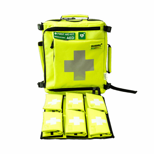 AEROKIT Modulator First Aid Kit Backpack w/ Allergy Medication Board 44 x 37 x 24cm