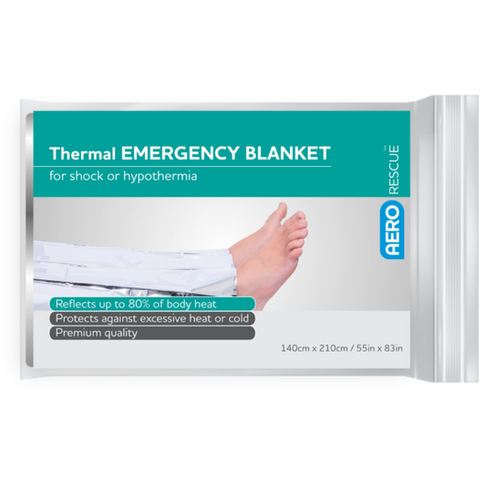 AERORESCUE Thermal Blanket 140 x 210cm Bag / 100
