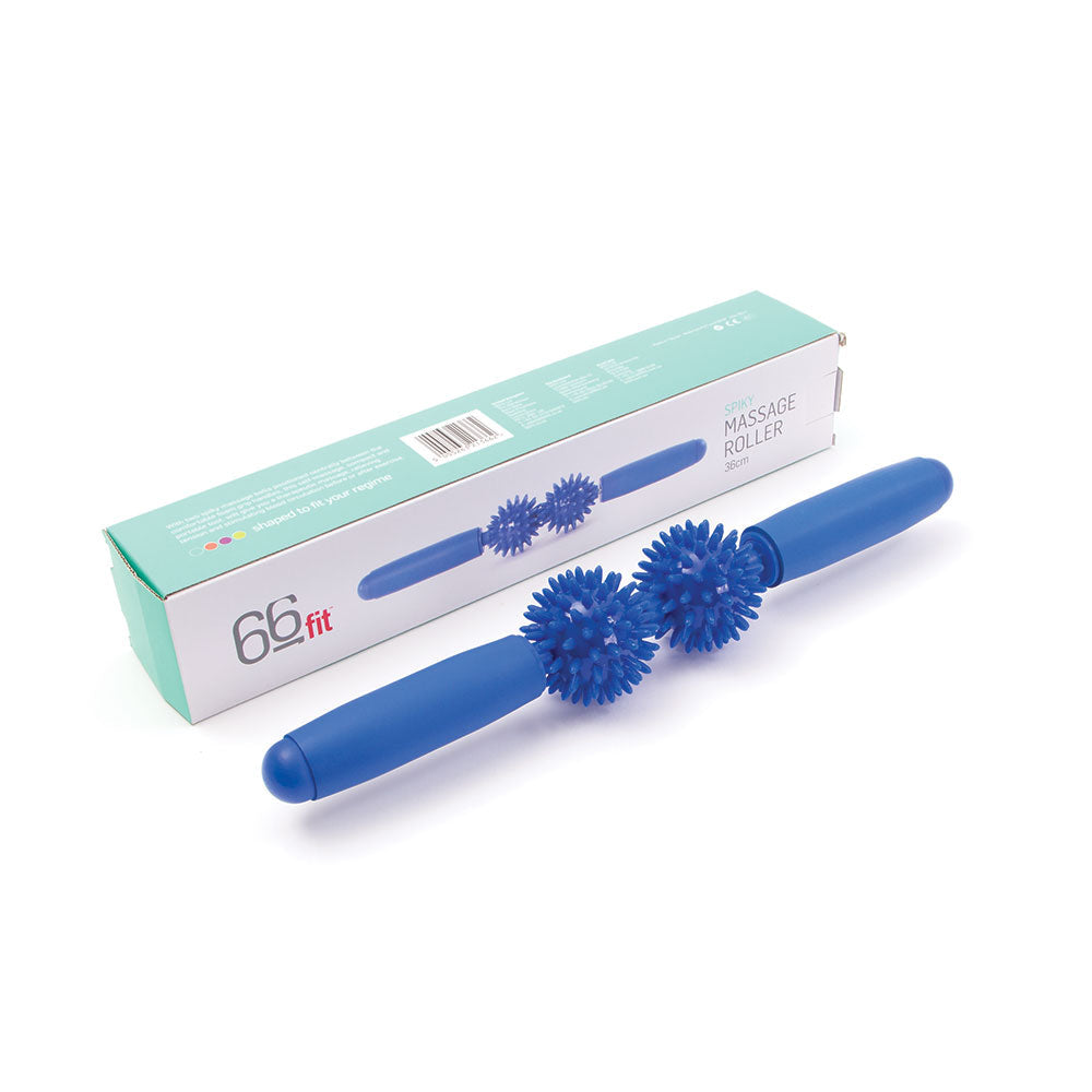 Spiky Double Massage Ball Roller for Targeted Muscle Relief