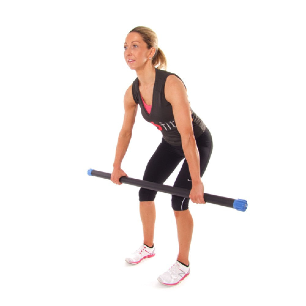 Premium Aerobic Weighted Exercise Bar Strength Training & Fitness Equipment