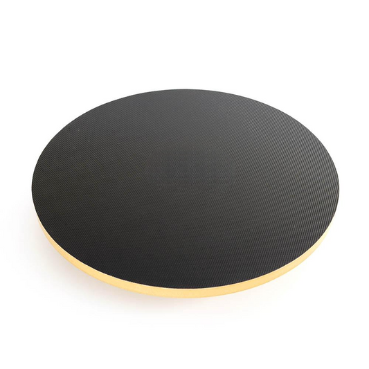 Wooden Balance Board with PVC Surface - 50cm Stability Trainer for Injury Recovery & Sport