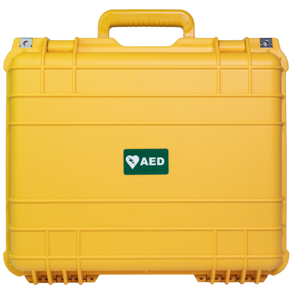 CARDIACT Large Waterproof Tough AED Case  43 x 38 x 15.4cm (Yellow)