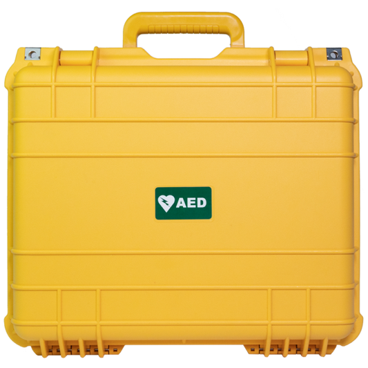 CARDIACT Large Waterproof Tough AED Case  43 x 38 x 15.4cm (Yellow)