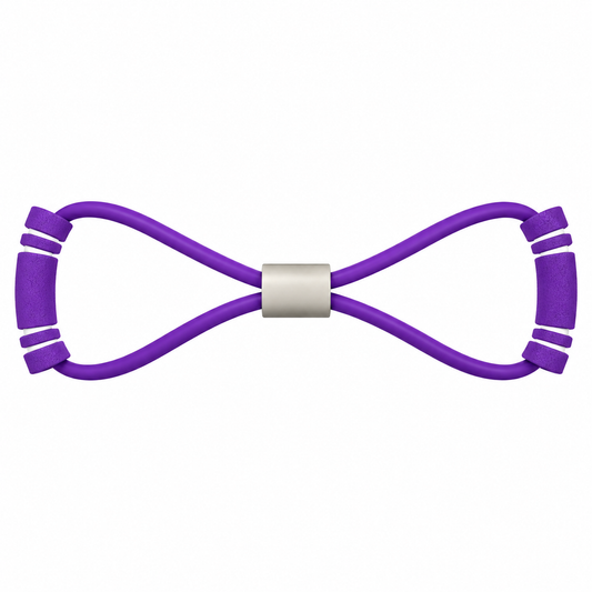 Figure 8 Resistance Bands 2-Pack - Fitness Stretch & Pull Rope Tube