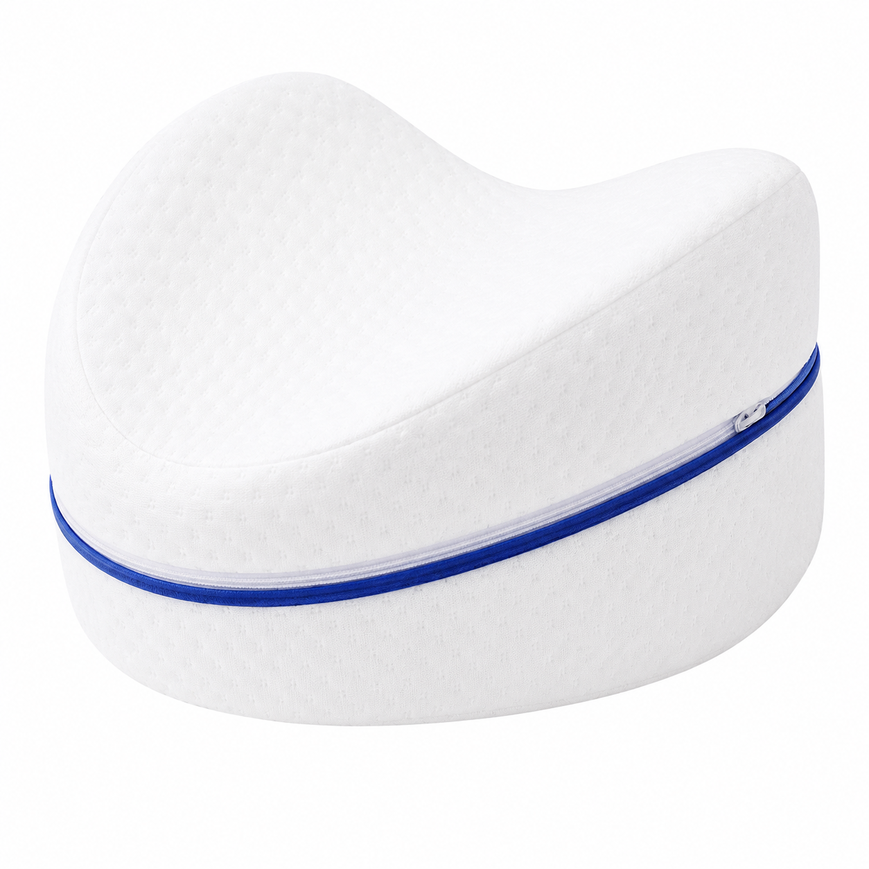 Leg Knee Support Pillow - Orthopedic Memory Foam Wedge for Hip Back & Knee Relief