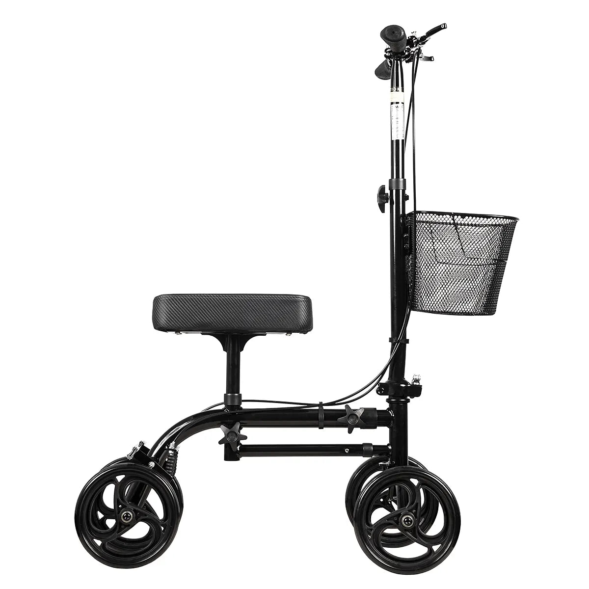 Knee Walker Scooter - Crutch Alternative with Adjustable Height for Adults & Seniors