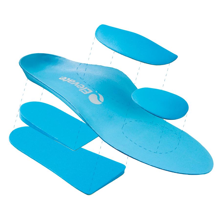 Talarmade Elevate - Medium Density, Heat Mouldable Modular Orthotic Kit for Customised Patient Fit