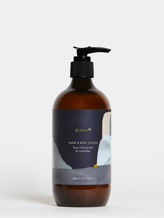 Rose Geranium & Lavender Body and Hand Lotion