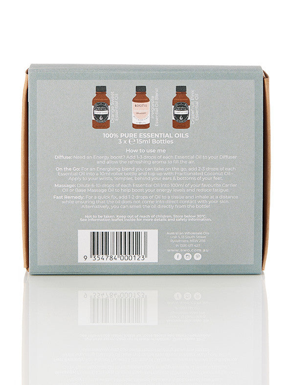 Energising Essential Oil Pack