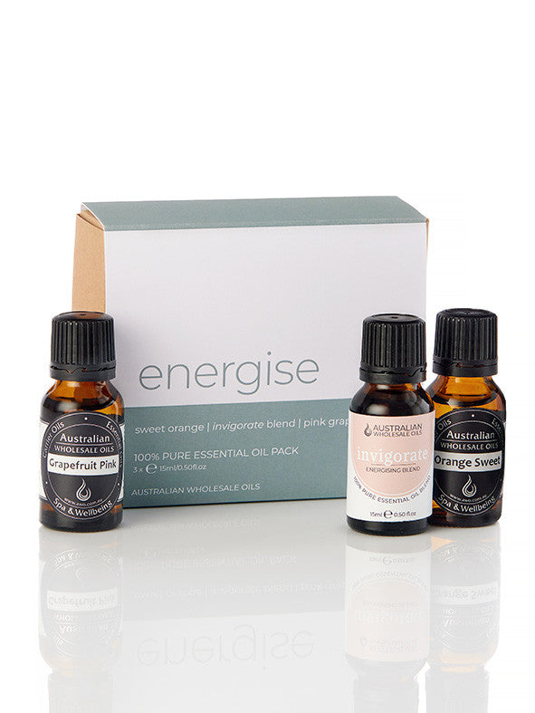 Energise Essential Oil Pack