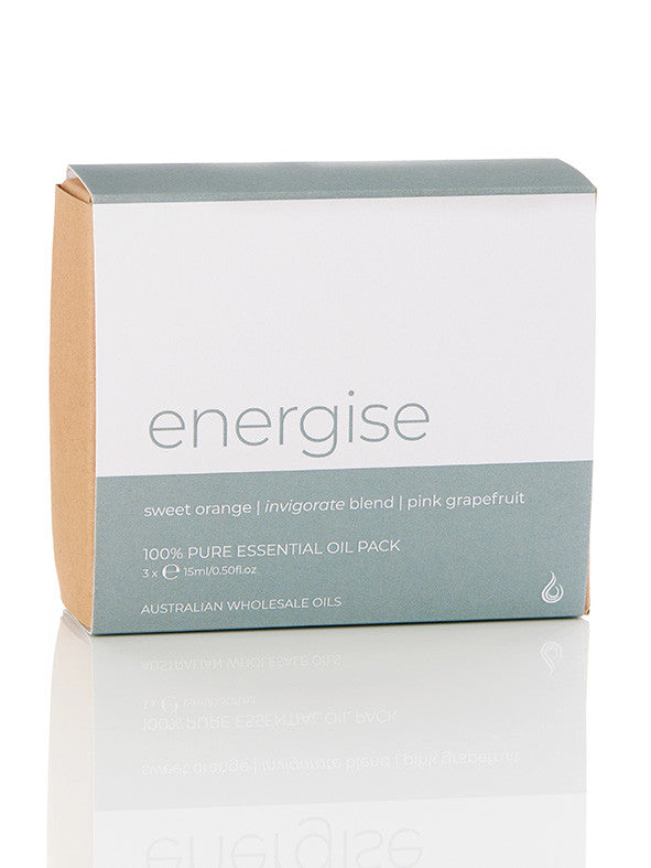 Trio Essential Oils for Energy