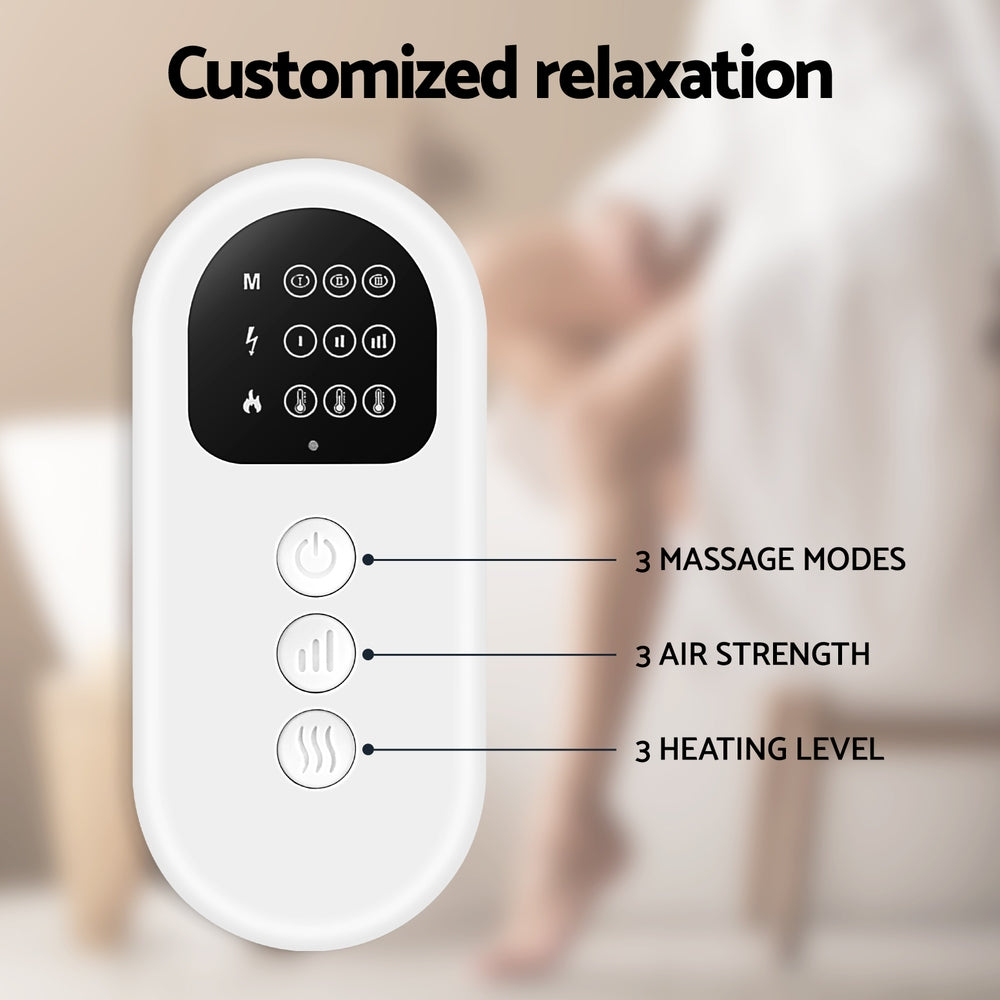 Calf / Leg Massager Heated Air Compression Calf Relaxation