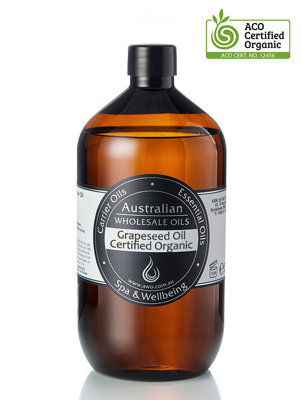 Certified Organic Grapeseed Oil