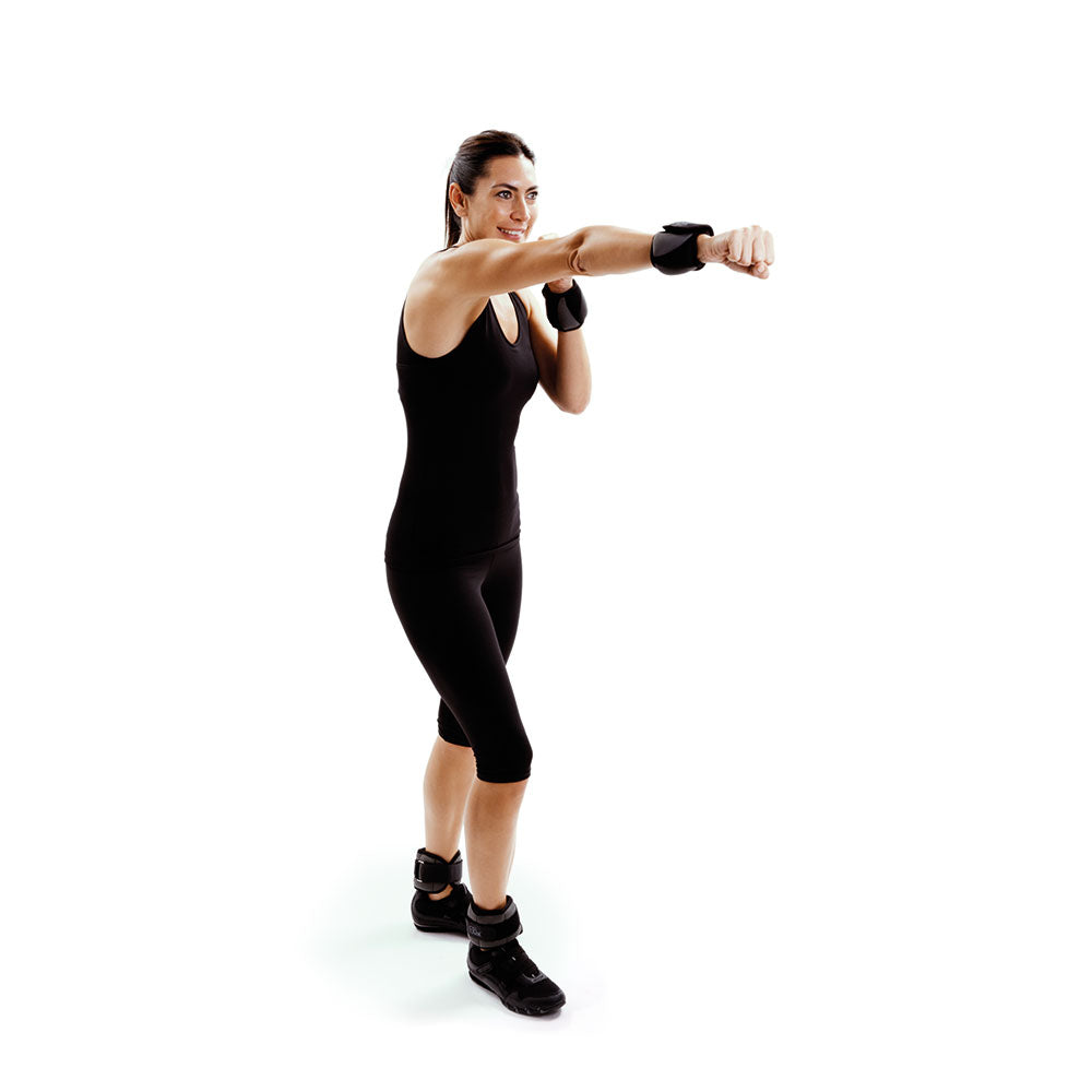 Adjustable Ankle and Wrist Weight Set for Fitness Training