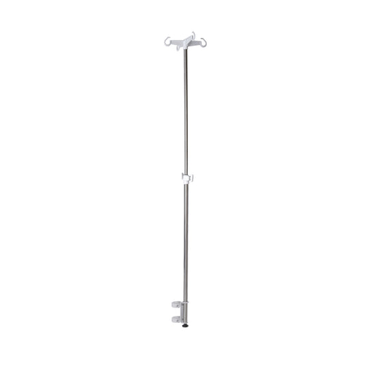 Quad Loop IV Pole for Medical Use - Supports up to Four IV Bags