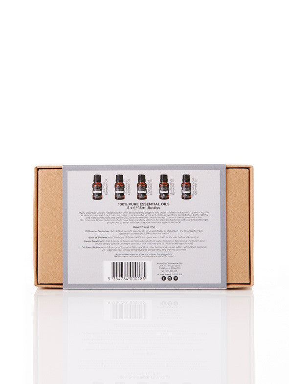 Australian Wholesale Oils Essential Oil Pack - Immune Boost