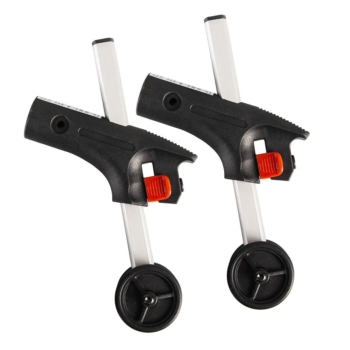 Heavy-Duty Wheelchair Anti-Tip Wheels - Durable Plastic Safety Set