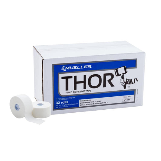 Mueller THOR Rigid Cohesive Sports Tape Box of 32 for Sports Injuries & Physiotherapy