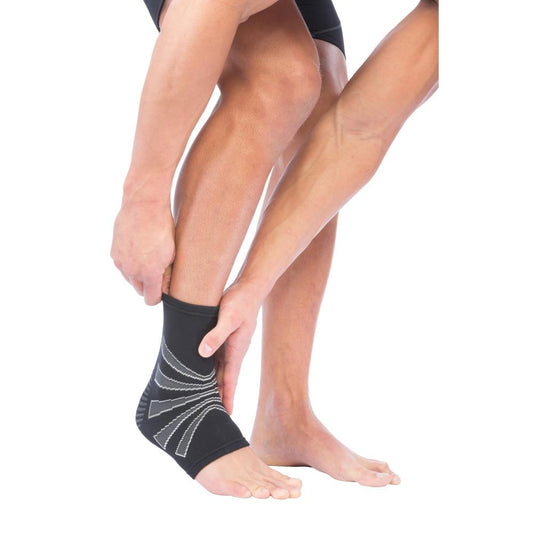 Mueller Omniforce A-100 Premium Ankle Support with 4-Way Stretch Knit & Thermo Reactive Technology