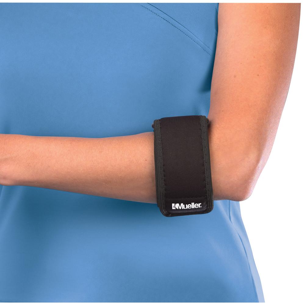 Mueller Adjustable Neoprene Tennis Elbow Support - Relieve Pain & Improve Stability