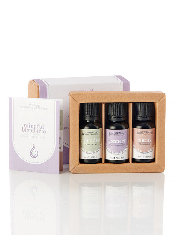Mindful Essential Oil Blend Trio
