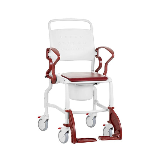 Commode Chair - Height Adjustable, Ergonomic Design for Easy Bathroom Access