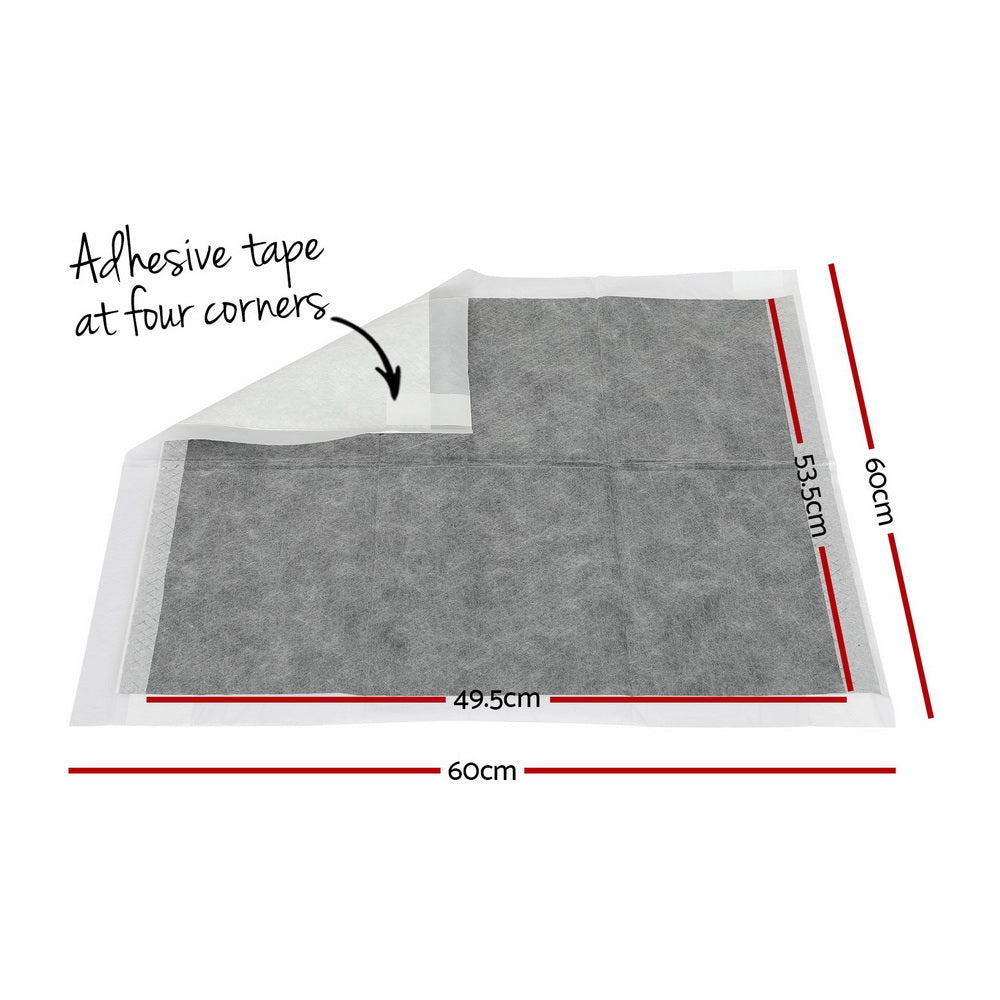 Incontinence Bed Pads (Blueys) Underpads 60x60cm – Super Absorbent Grey – 400 Pack