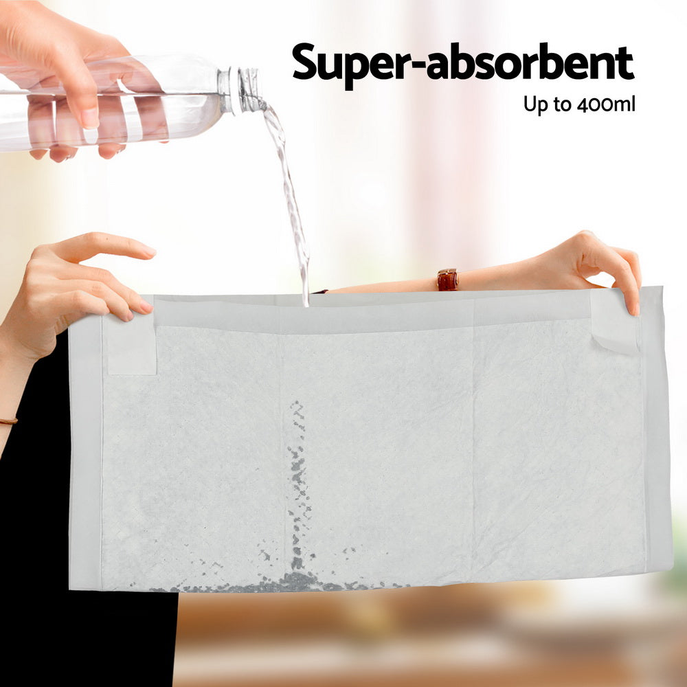 Incontinence Bed Pads (Blueys) Underpads 60x60cm – Super Absorbent Grey – 400 Pack