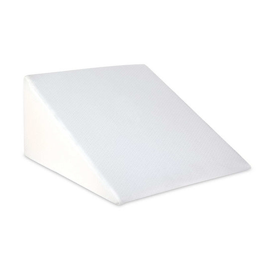 Wedge Pillow Support for Bed - White