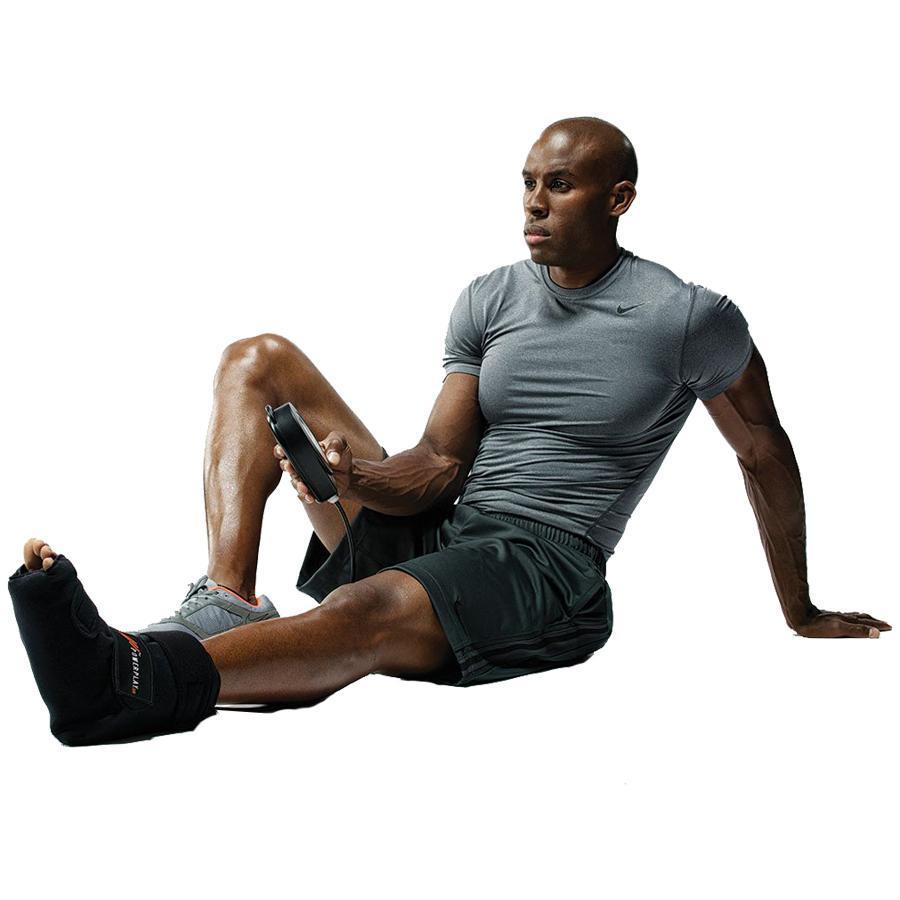 PowerPlay Cold Compression Kit for Ankle - Cryotherapy Wrap for Pain & Recovery
