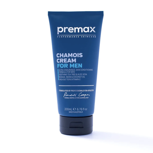Premax Chamois Cream 200ml - Anti-Chafe Cycling Protection with Natural Ingredients