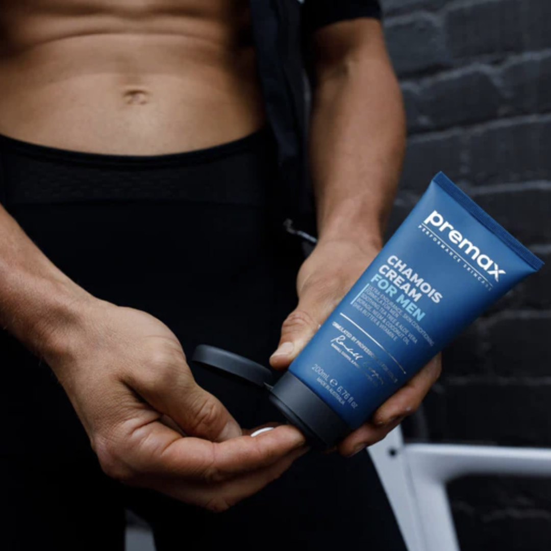 Premax Chamois Cream 200ml - Anti-Chafe Cycling Protection with Natural Ingredients